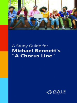 cover image of A Study Guide for Michael Bennett's "A Chorus Line"
